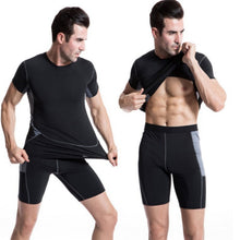 Soft Mens T-Shirt Fitness Muscle Stretch Short Sleeve Tops Tee