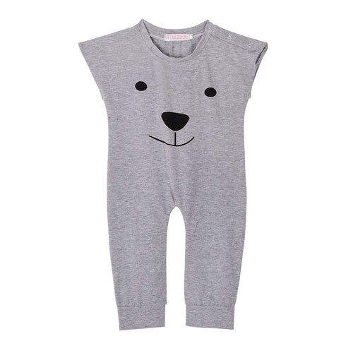 Baby Clothes Rompers Cotton Boy Cartoon Animal Jumpsuit Baby Girl Clothing