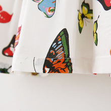 Stylish Baby Children Tunic Dress Toddler Girl Long Sleeve Butterfly Outfits