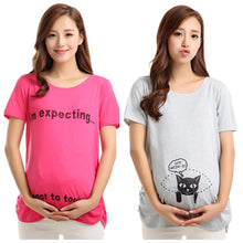 Casual Funny Maternity Nursing Women T-shirts Tops Blouse Pregnant Clothes 30 Colors