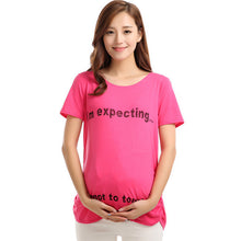Casual Funny Maternity Nursing Women T-shirts Tops Blouse Pregnant Clothes 30 Colors