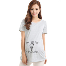 Casual Funny Maternity Nursing Women T-shirts Tops Blouse Pregnant Clothes 30 Colors