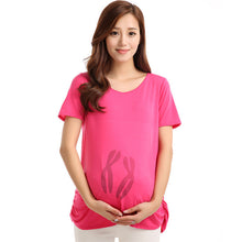Casual Funny Maternity Nursing Women T-shirts Tops Blouse Pregnant Clothes 30 Colors