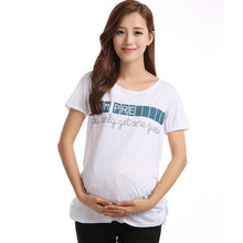 Casual Funny Maternity Nursing Women T-shirts Tops Blouse Pregnant Clothes 30 Colors