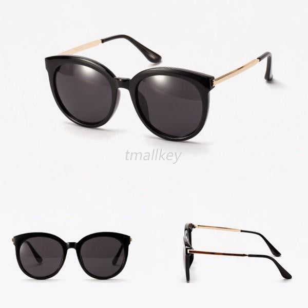 Overd Round Sunglasses Women Men Mirrored Lens Metal Frame Sun Glasses Oculos Feminino