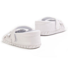 Infants Kids Soft Soled Crib Shoes Baby Girls Flat Bottom Bow Shoes Y4