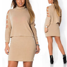 Women Dresses Big  Plus  Women Clothing 2 Piece Set Dress Casual Mini Bodycon Dress