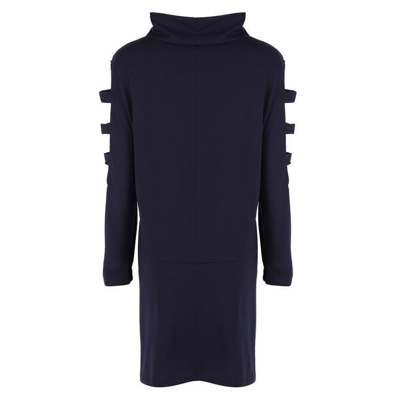 Women Dresses Big  Plus  Women Clothing 2 Piece Set Dress Casual Mini Bodycon Dress