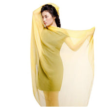 Women Long Candy Colors Soft Silk Scarf Wrap Shawl Scarves  Stole