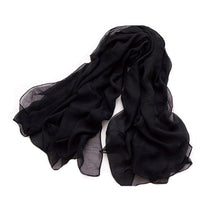 Women Long Candy Colors Soft Silk Scarf Wrap Shawl Scarves  Stole