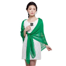 Women Long Candy Colors Soft Silk Scarf Wrap Shawl Scarves  Stole