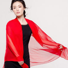 Women Long Candy Colors Soft Silk Scarf Wrap Shawl Scarves  Stole