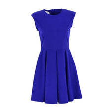 Women Pleated Chiffon Mini Dress Slim Sexy Sleeveless Casual Dresses Vestidos