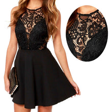 Women Sheer Lace Slim Bodycon Dress Backless Beach Party Club Mini Dress