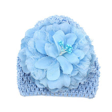 Sweet Baby Kids Girls Flower Knitted Crochet Beanie Toddler Hat Cap PL1