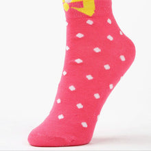 Sweet Women Girls Cute Soft Warm Cotton Polka Dots Bow Short Low Ankle Socks PY3