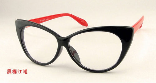 Vintage Inspired  Men Women's Cat Eye Clothes Accessory Plain Glasses Chic Eyewear