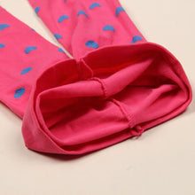 Toddler Kids Girls Love Heart Leggings Pants Trousers Pantyhose Full Foot Stocking 7 Colors