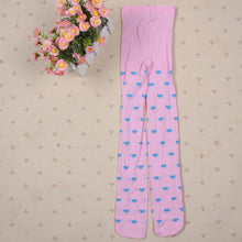 Toddler Kids Girls Love Heart Leggings Pants Trousers Pantyhose Full Foot Stocking 7 Colors