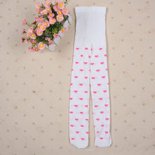 Toddler Kids Girls Love Heart Leggings Pants Trousers Pantyhose Full Foot Stocking 7 Colors