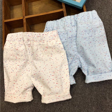Toddlers Boys Bottoms Casual Shorts Rope Tie Pants Polka Dots Trousers 2-6T