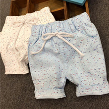 Toddlers Boys Bottoms Casual Shorts Rope Tie Pants Polka Dots Trousers 2-6T