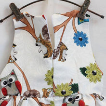 Trendy Baby Girls 2-7 Years Sleeveless Owl Print Tutu Dress One Piece Party Cocktail Dresses