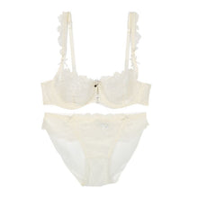 Underwear Women Bra and Panty Set Black Mesh Ultra-thin Plus  Sexy Lingerie Transparent Lace Bra Set Push Up Brassiere