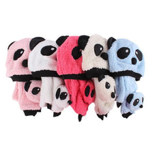 1-3Y Baby Girls Boys Hats Neckerchief+Beanie Hat and Scarf Set Cartoon Panda Cap