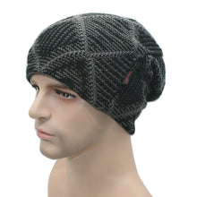 Warm Beanies Hats for Men Women Wool Knitted Caps Turban Bonnet Femme Homme