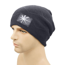 Warm Beanies Hats for Women Men Metal Wool Knitted Caps Bonnet Femme