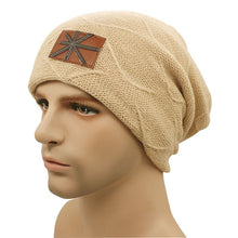 Warm Beanies Hats for Women Men Metal Wool Knitted Caps Bonnet Femme