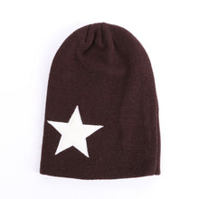 Knitted Baggy Beanie Warm Hats for Women Mens Overd Ski Caps Multicolor