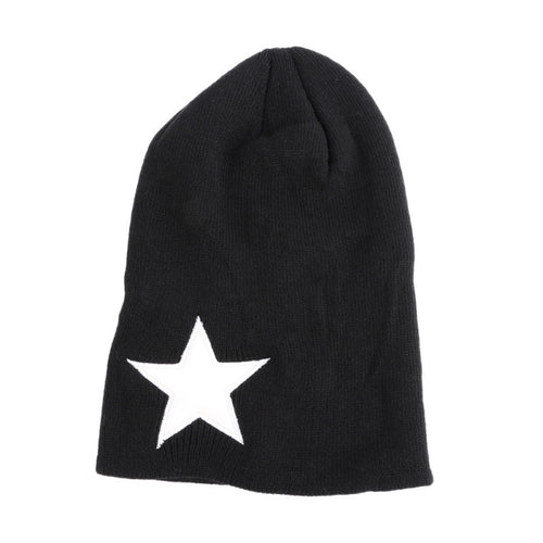 Knitted Baggy Beanie Warm Hats for Women Mens Overd Ski Caps Multicolor
