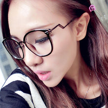 Women Men Retro Round Nerd Glasses Curving Earstems Semi Metal Frame Spectacles Oculos Feminino