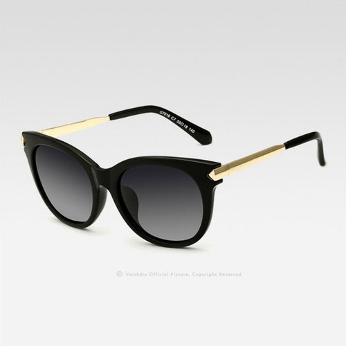 Veithdia Brand Women Vintage Large Sunglasses Polarized Cat Eye Ladies Designer Sunglasses Outdoor Goggle Oculos De Sol