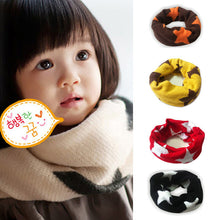 Vogue Kids Child Boy Girl Warm Stars Print Snood Scarves Shawl Neckerchief 2-7Year