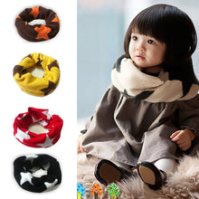 Vogue Kids Child Boy Girl Warm Stars Print Snood Scarves Shawl Neckerchief 2-7Year