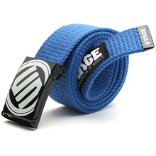 Waist Belt Men Women Casual Smooth Buckle Canvas Waistband Strap Belt