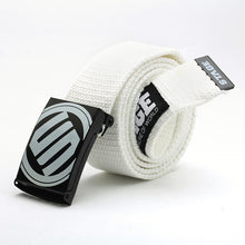 Waist Belt Men Women Casual Smooth Buckle Canvas Waistband Strap Belt