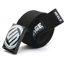 Waist Belt Men Women Casual Smooth Buckle Canvas Waistband Strap Belt