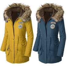 Jacket Women Hooded Slim Long Parka Coat Outwear Warm Coat Wear 8 Colors