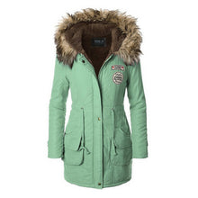 Jacket Women Hooded Slim Long Parka Coat Outwear Warm Coat Wear 8 Colors