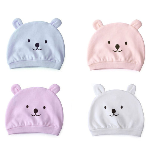 baby hat more colors cotton hats for children Cartoon baby animal cap