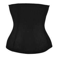 Women 28CM Breathable Waist Tummy Girdle Belt Body Shaper Trainer Control Corset Black Beige