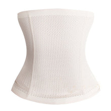 Women 28CM Breathable Waist Tummy Girdle Belt Body Shaper Trainer Control Corset Black Beige