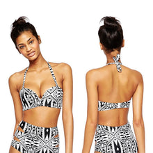 Women Bandage Bra Set Swimsuit Bathing Push-up Padded Bra Bikini Swimwear  LE4