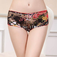 Women Bikini Bottom Brief Pants Boyshorts Briefs Floral Lace Underwear