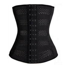 Women Body Shaper Latex Rubber Waist Trainer Cincher Underbust Corset Shapewear