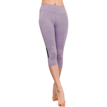 Women Casual Fitness Quick Drying Pants Exercise Knee-Length Slim Pants LY5